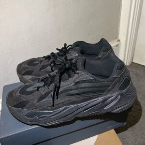 Black and Gray Athletic Sneakers